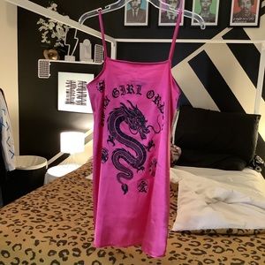 New Girl Order Satin Tunic